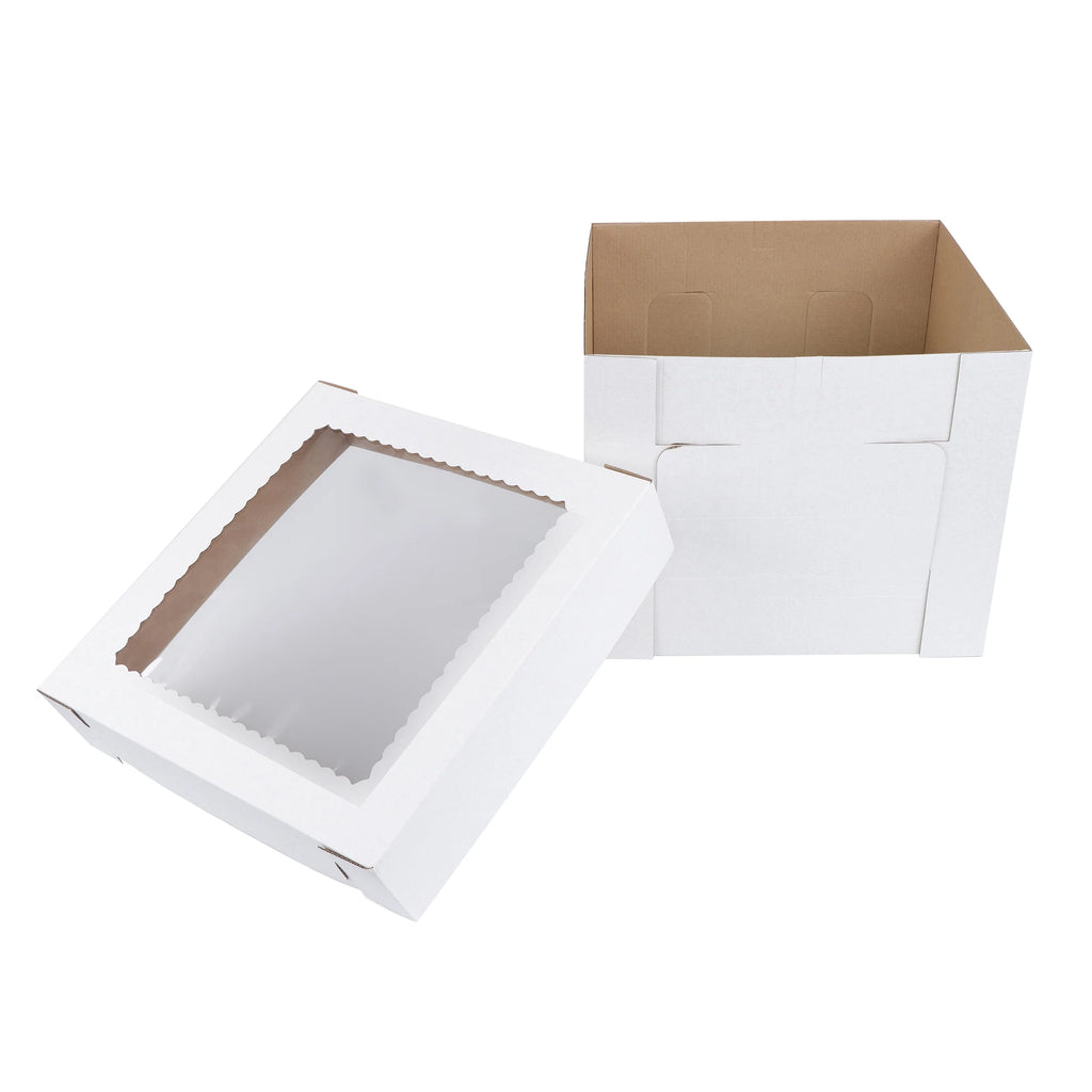12 x 12 x 10 Inch 60pk Cake Boxes with Window H858738