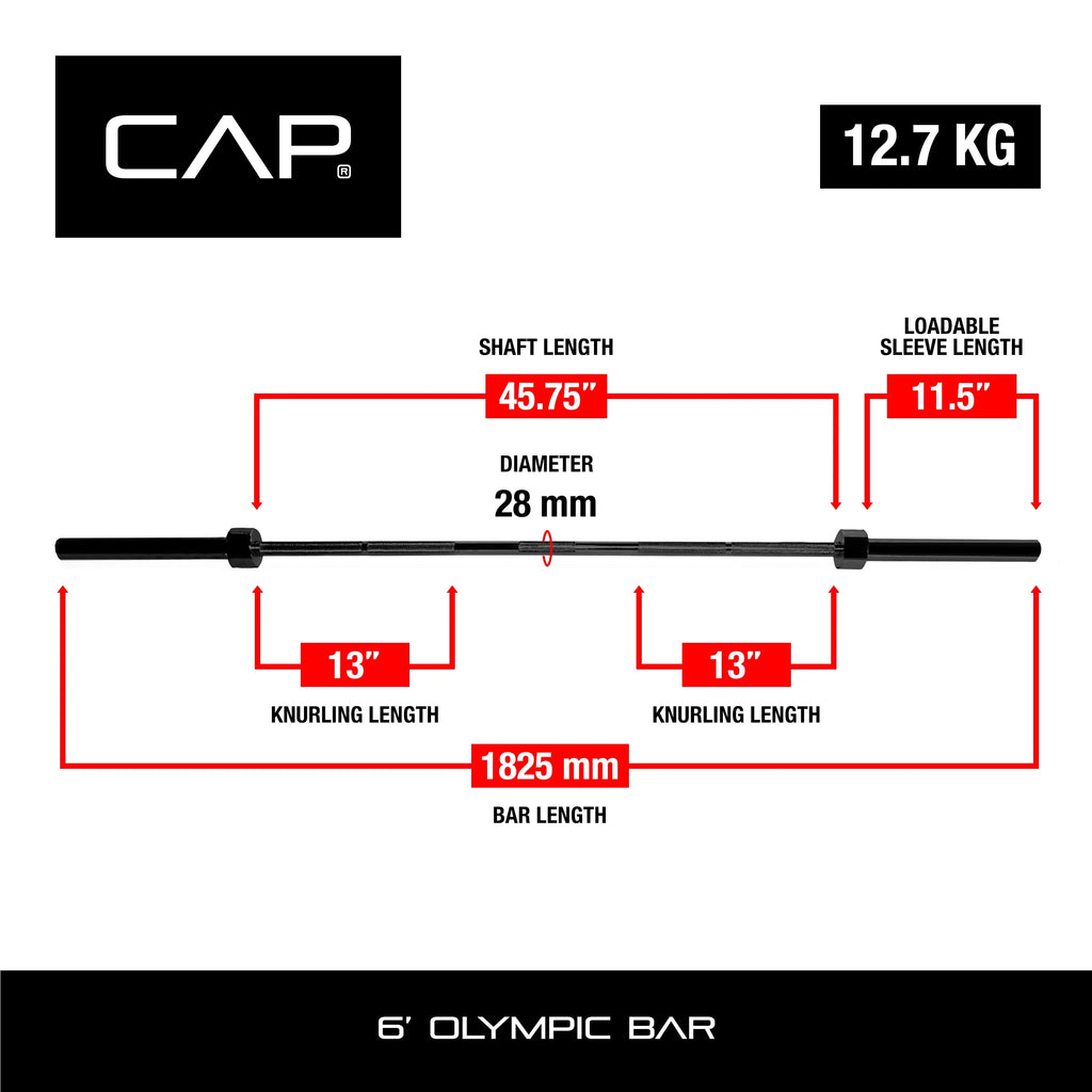 Olympic Weight Bar, 5 Ft. B431162