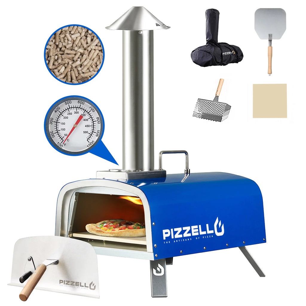12 Outdoor Wood Fired Pizza Oven with Pizza Stone N310
