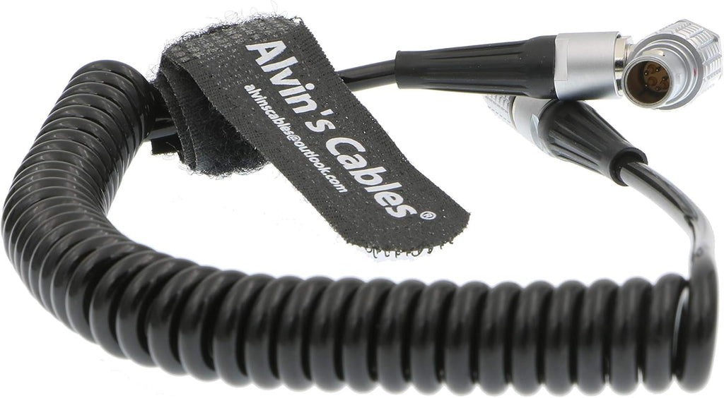 5 Pin Male to 5pin Timecode Coiled Cable Pack of 2 A171039