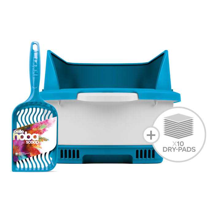 Odor-Eliminating Cat Litter Box Starter Kit E330