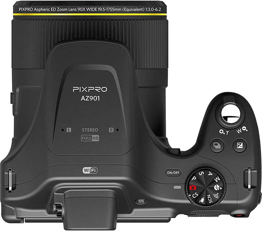 20MP Digital Camera with 90X Optical Zoom and 3 LCD Black B573825