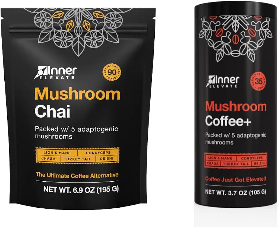 Mushroom Chai 90 Servings Mushroom Coffee J717