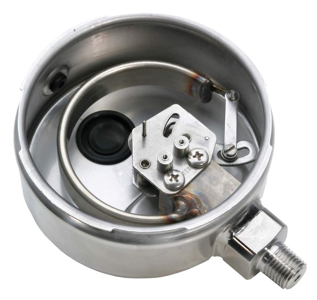 4" Dial Stainless Steel Liquid Filled Pressure Gauge 0 to 200 PSI L80098
