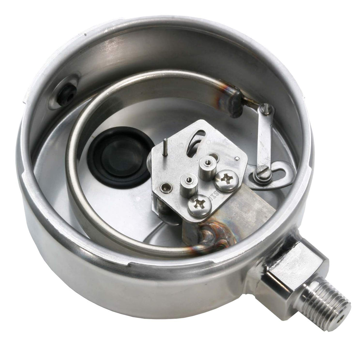 4" Dial Stainless Steel Liquid Filled Pressure Gauge 0 to 200 PSI L80098