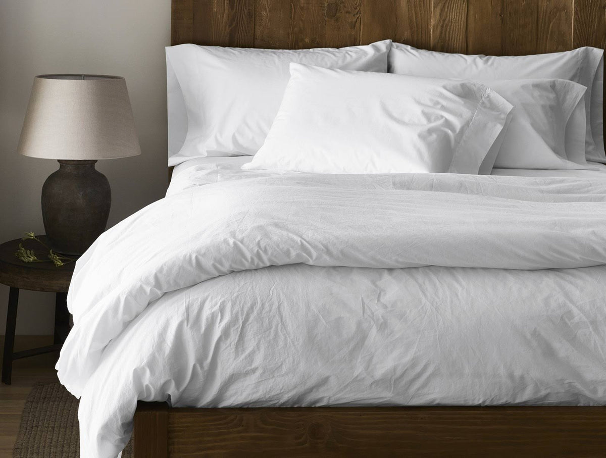 300 Thread Count Organic Percale Fitted Sheet, Twin G440