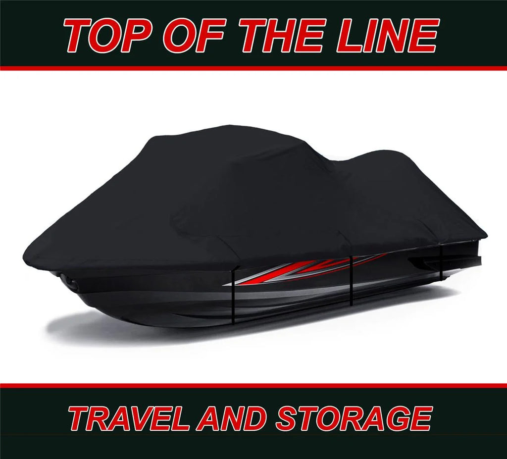 Black 600 Denier JetSki Cover W9656