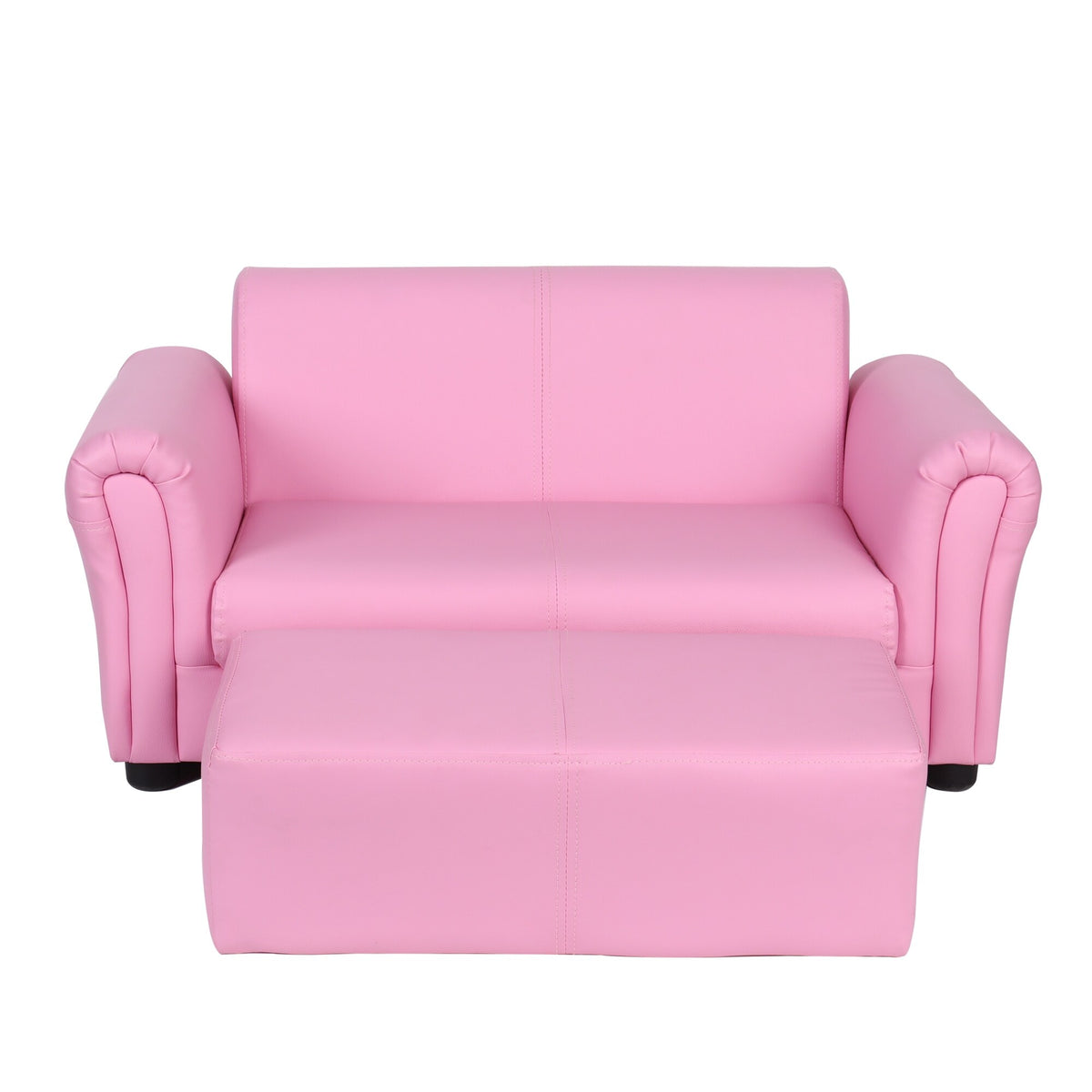 Pink Kids PU Sofa D689756