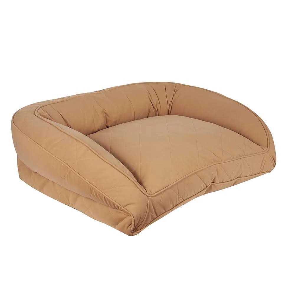 Quilted Microfiber Bolster Bed N242356