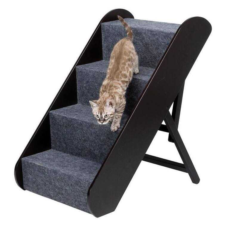 Adjustable 4-Step Pet Stairs L912