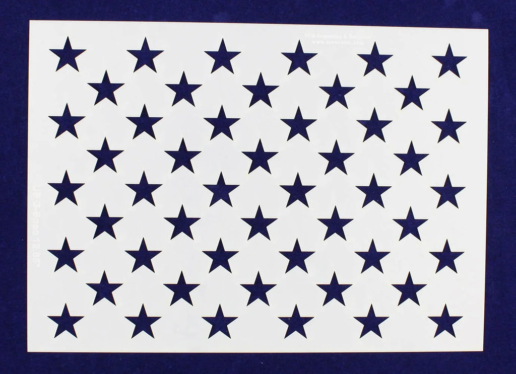 14 Mil-G-Spec Star Field Stencil O67198