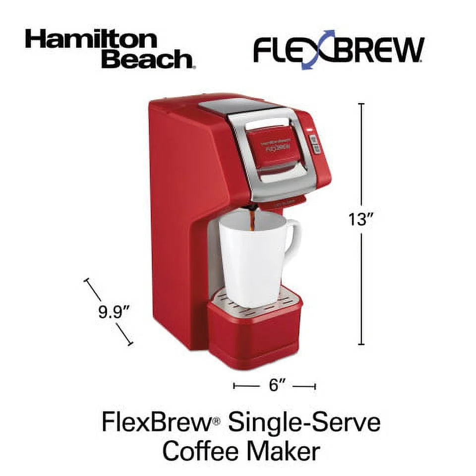Red Single-Serve Coffee Maker X427