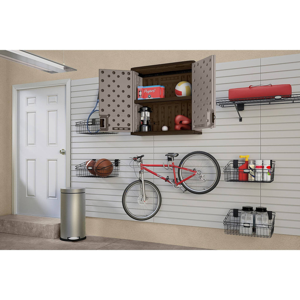Grey Wall Storage Cabinet X69089