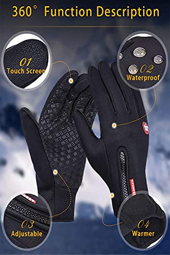 Winter Warm Windproof Waterproof Gloves A181315
