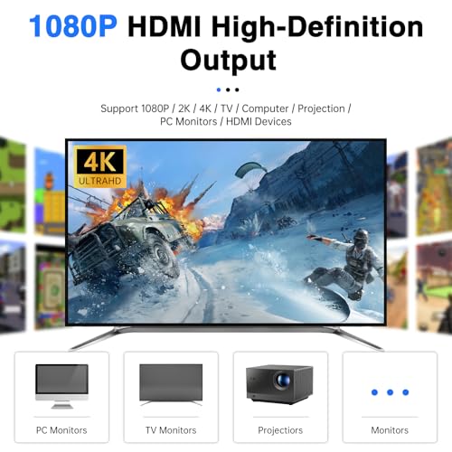 Classic Retro Gaming Console with 41 Emulators 4K HD 2.4G Wireless Controllers 64GB Y567419
