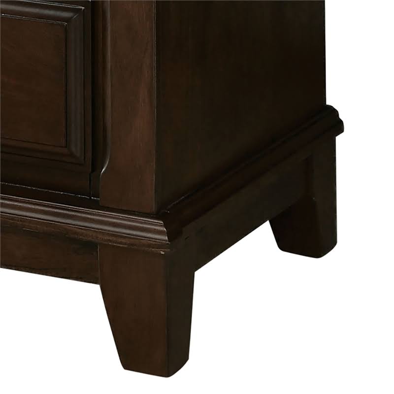 Brown Cherry Media Chest P844