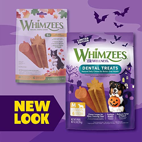6 count Pack of 4 Natural Dental Chews for Dogs K486859