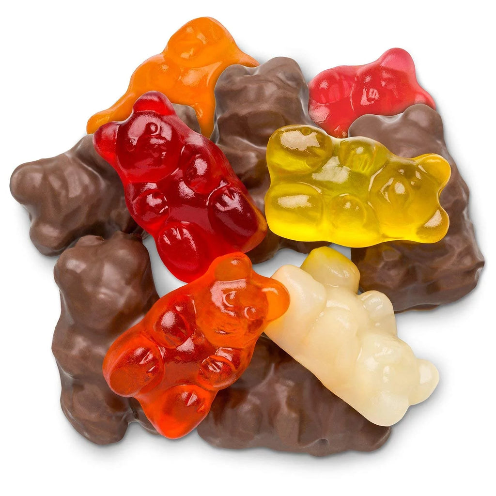 2.25 LBS Milk Chocolate Covered Gummi Bears M9137
