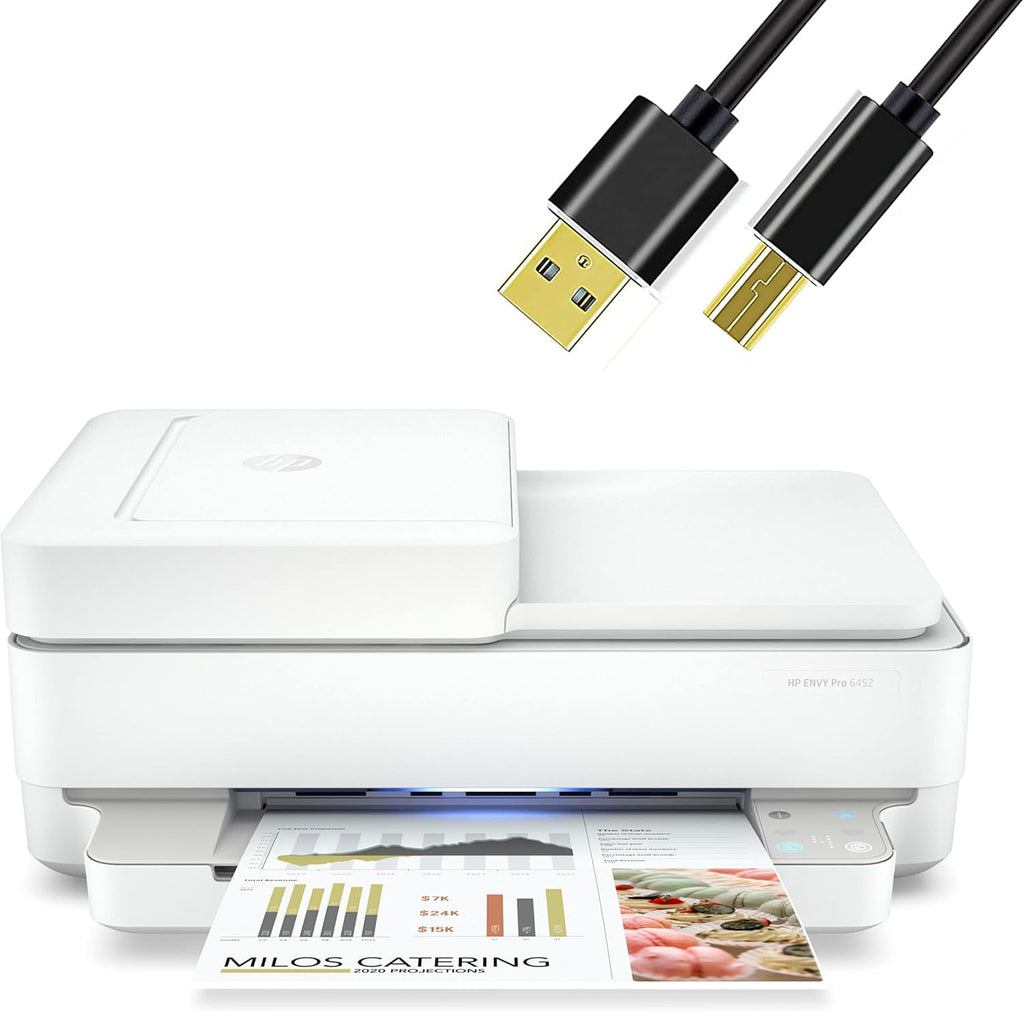 Wireless Inkjet Color Printer with Auto Document Feeder N490