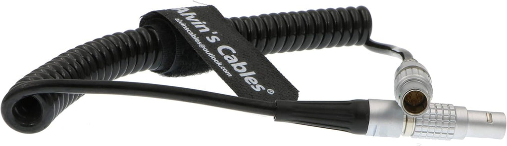 5 Pin Male to 5pin Timecode Coiled Cable Pack of 2 A171039