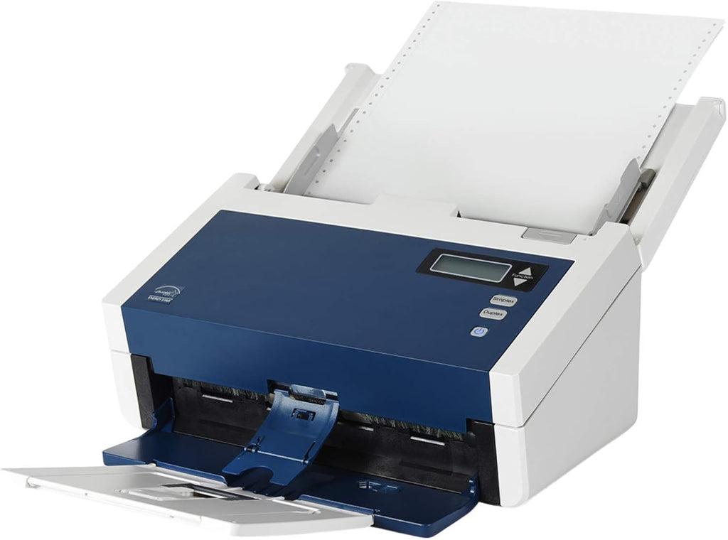 White & Navy Duplex Document Scanner with Automatic Document Feeder U4131