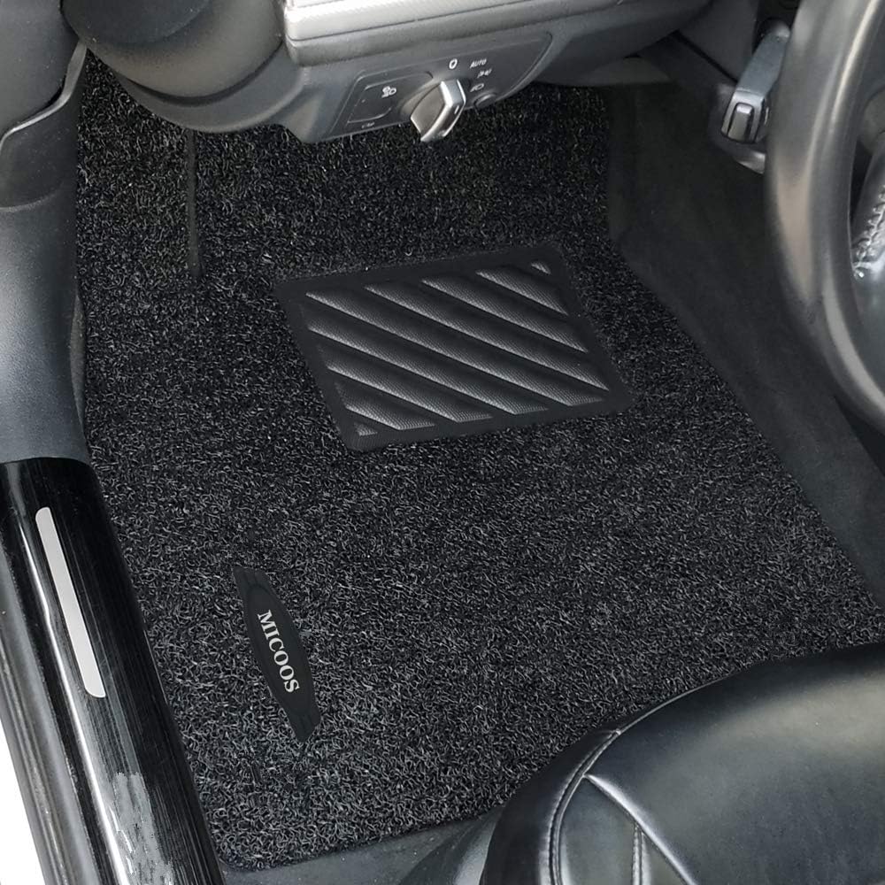 Black All Weather Heavy Duty Car Floor Mat Set L60016
