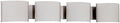 4 Incandescent Light Vanity Fixture with Satin Nickel Finish P655066