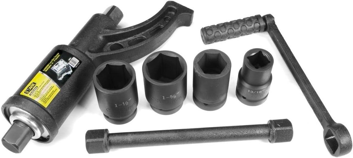 Labor Saving Lug Nut Wrench with 4 Cr-v Socket K3950