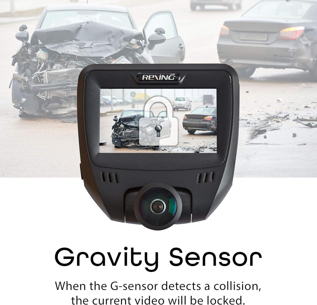 360 Degree Dual Channel Dash Cam with Rear Camera S11999