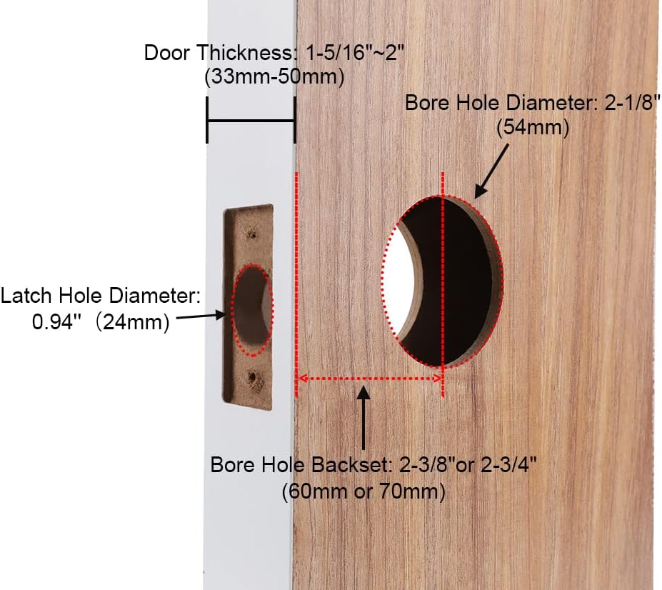 Keyless Entry Smart Door Lock with Keypad, Black S4583