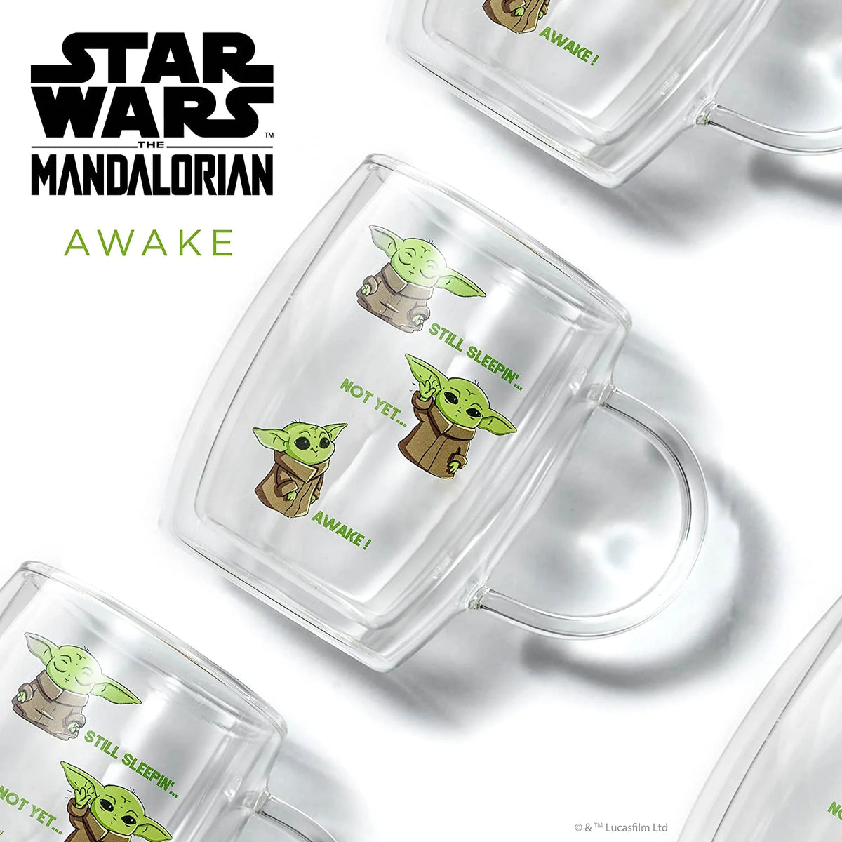 Double Wall Coffee Mug Set of 2 D75692