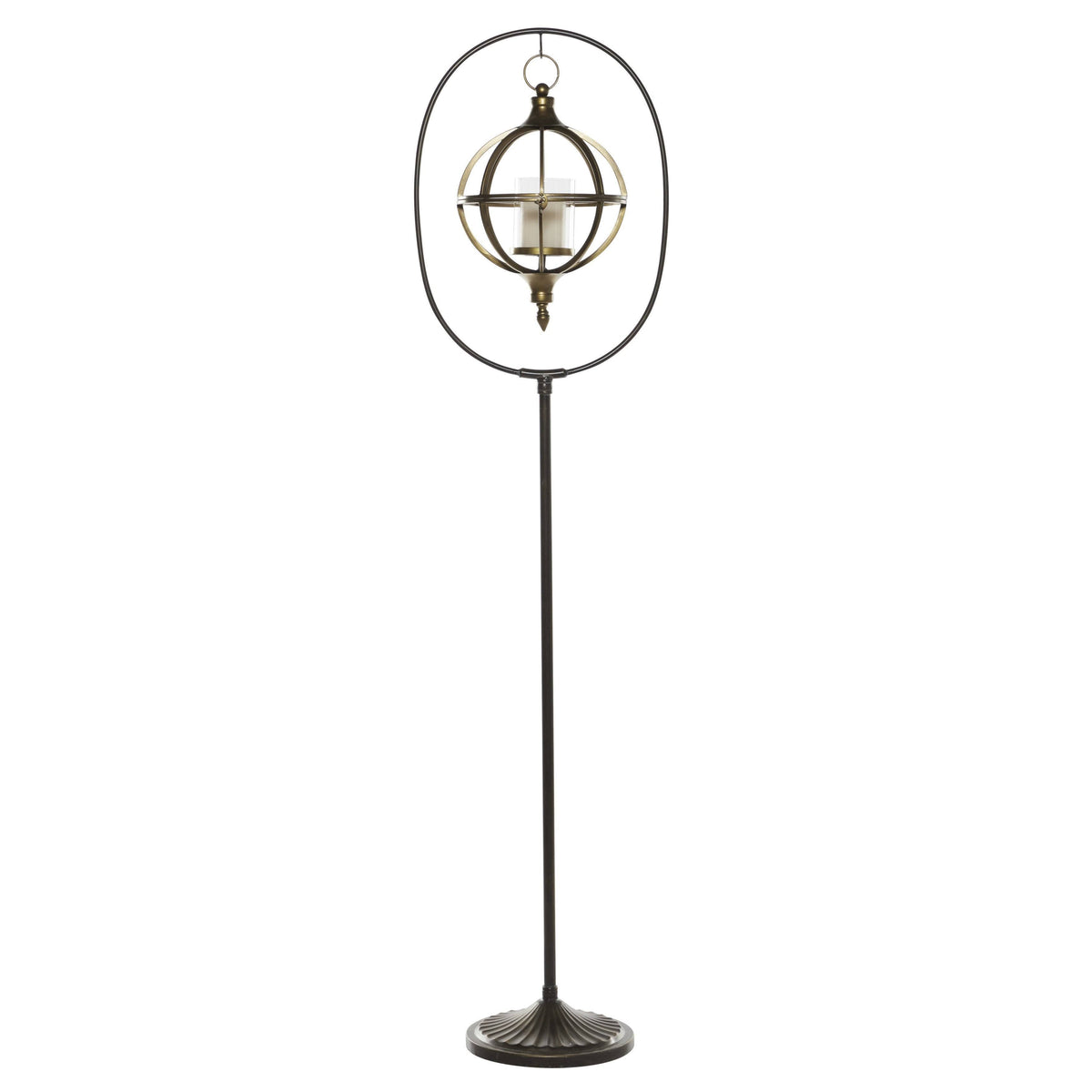 Bronze Metal Candle Lantern X945