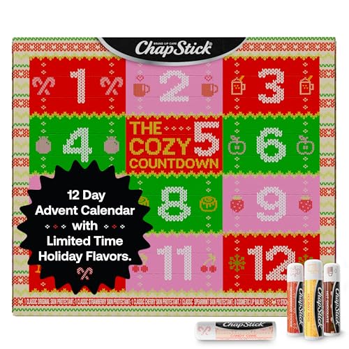 12-Pack Lip Balm Gift Set, 0.15 Oz Ea Z8778