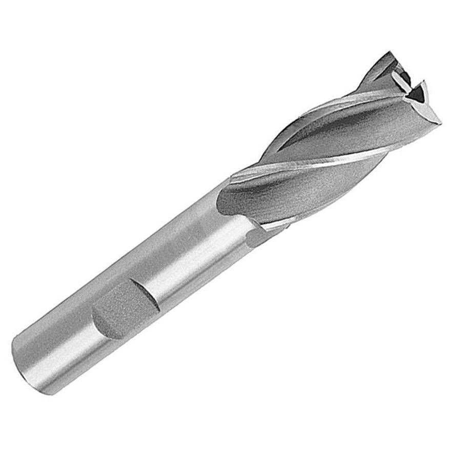 1-3/8x22 x 3/4x22 HSS 6 Flute Single End End Mill N628301
