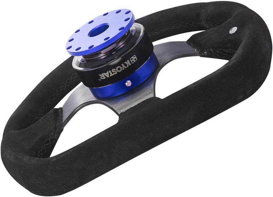 Steering Wheel Quick Release Hub Adapter with Carbon Fiber Ring R164