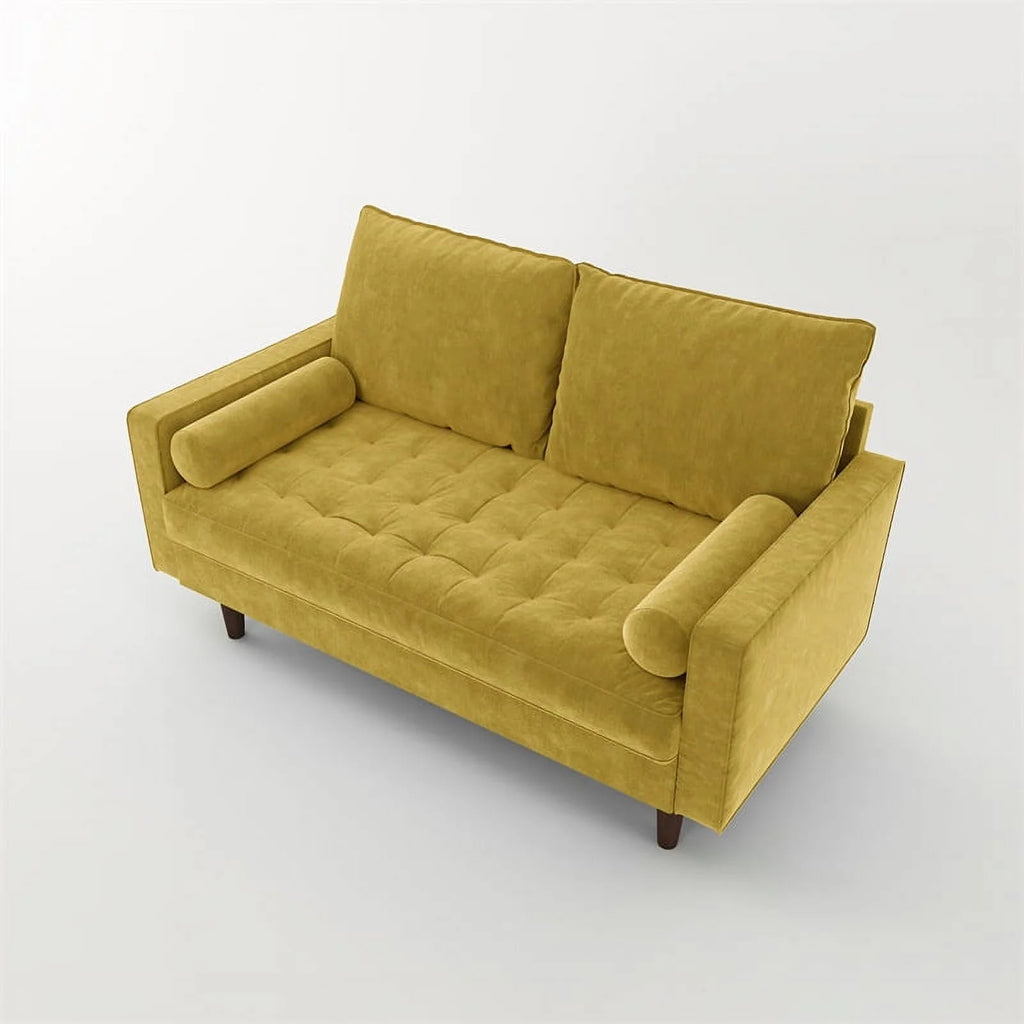 Velvet Living Room Sofa and Loveseat 2 Piece Set U47892