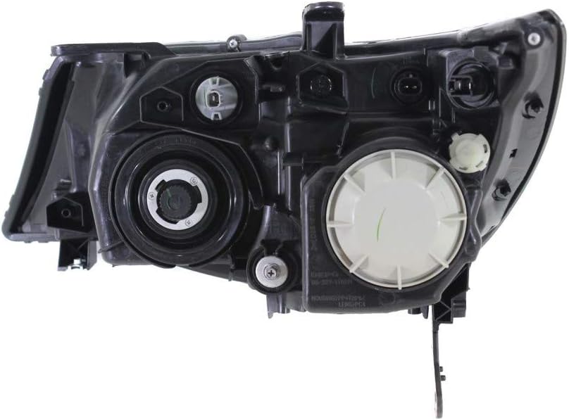 2007 2008 2009 Acura MDX Headlight Assembly Passenger HID Type Black Housing B175258