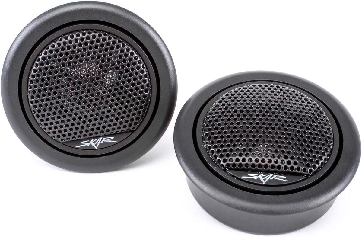 1-Inch 240 Watt Max Power Neodymium Silk Dome Tweeters, Pair Pack of 2 R725