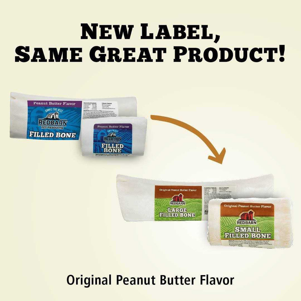 Peanut Butter Filled Bones Dog Treats J7078