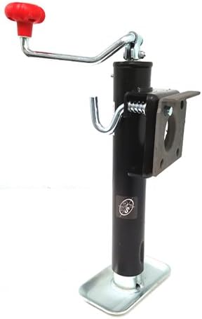 2,000 lb. Top Wind Ram Swivel Jack with Weld-on Bracket Mount, 10" Travel, Pack of 2 O326