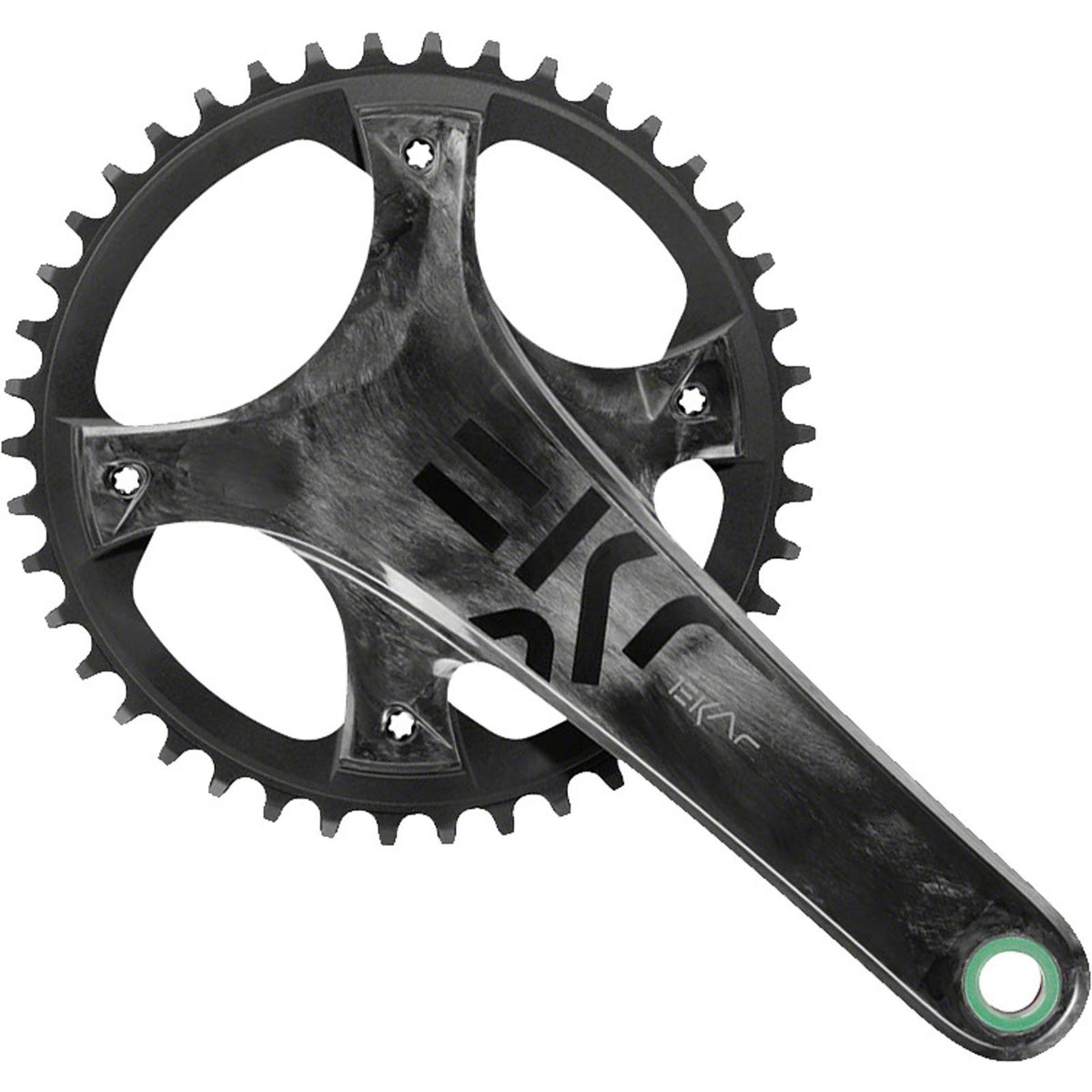 Black 165mm 44T Crankset T2409