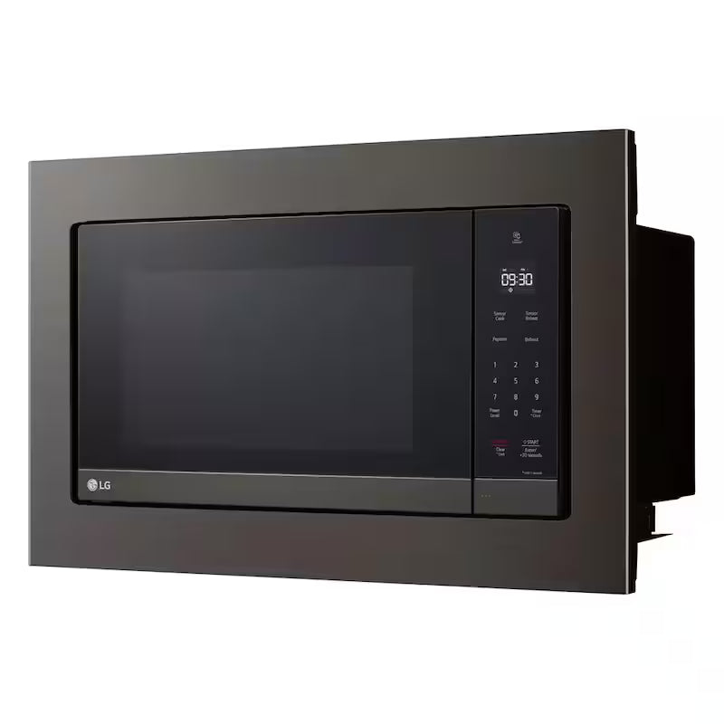 Black Stainless Steel Microwave Trim Kit N1496