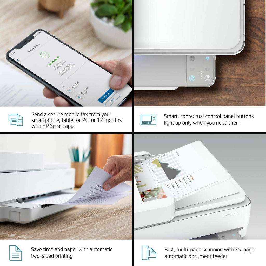 Wireless Inkjet Color Printer with Auto Document Feeder N490