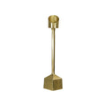 26 in. Aluminum Pillar Candle Holder Gold U446