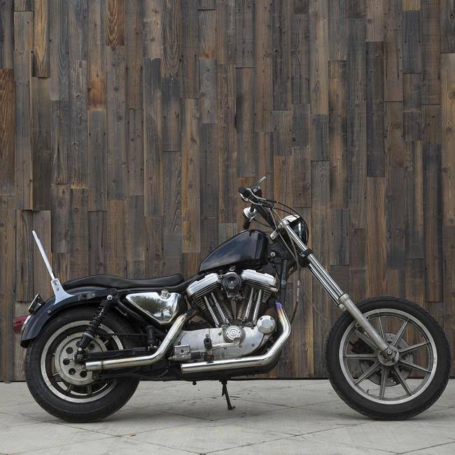 Black Electroplated 1 in. Slotted Handlebar A299