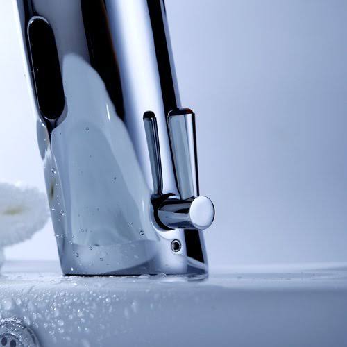 Touch Free Automatic Sensor Sink Faucet with Temperature Control Handle X277864