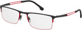 Black Red Eyeglasses V73253