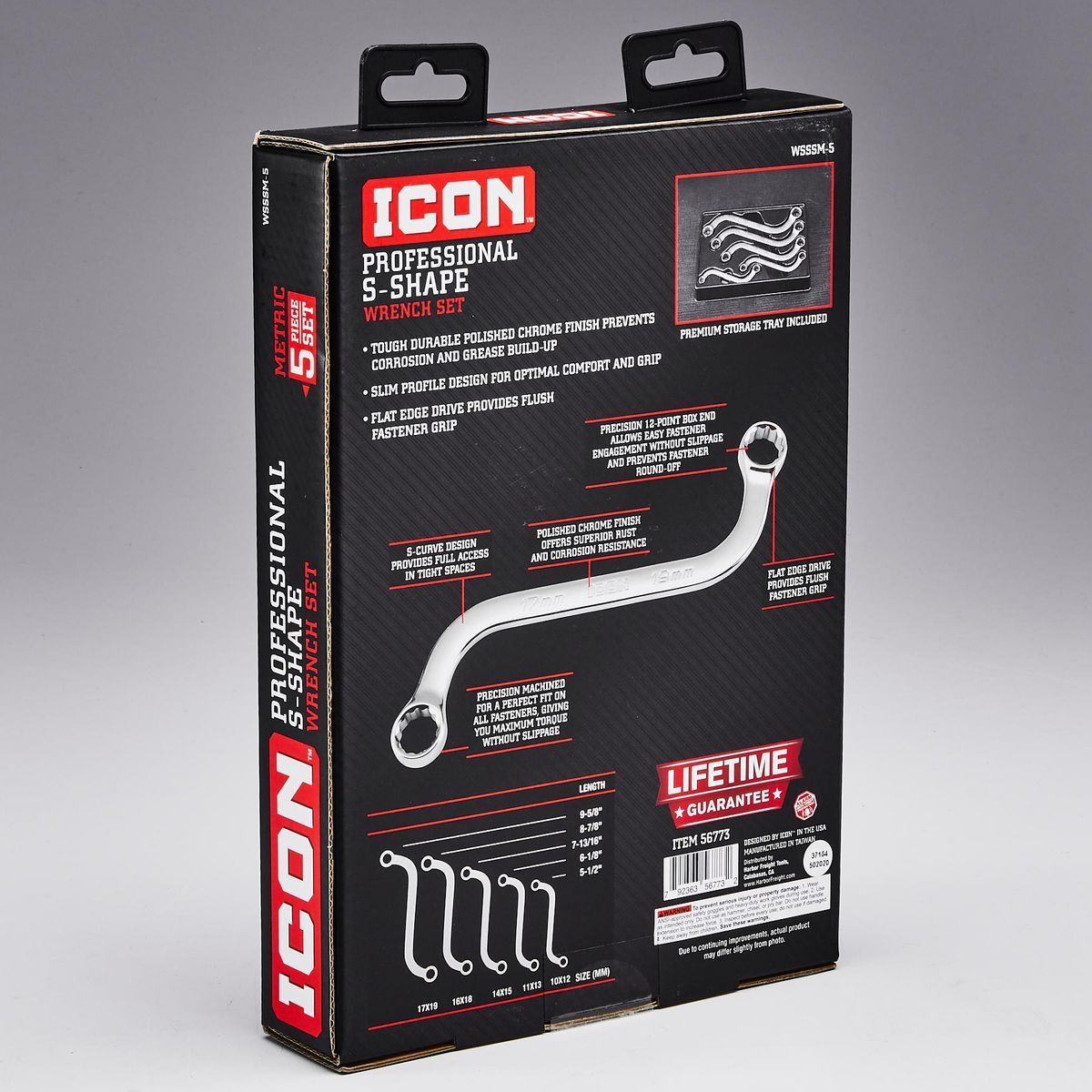 Metric Wrench Set, 5 Piece I194448