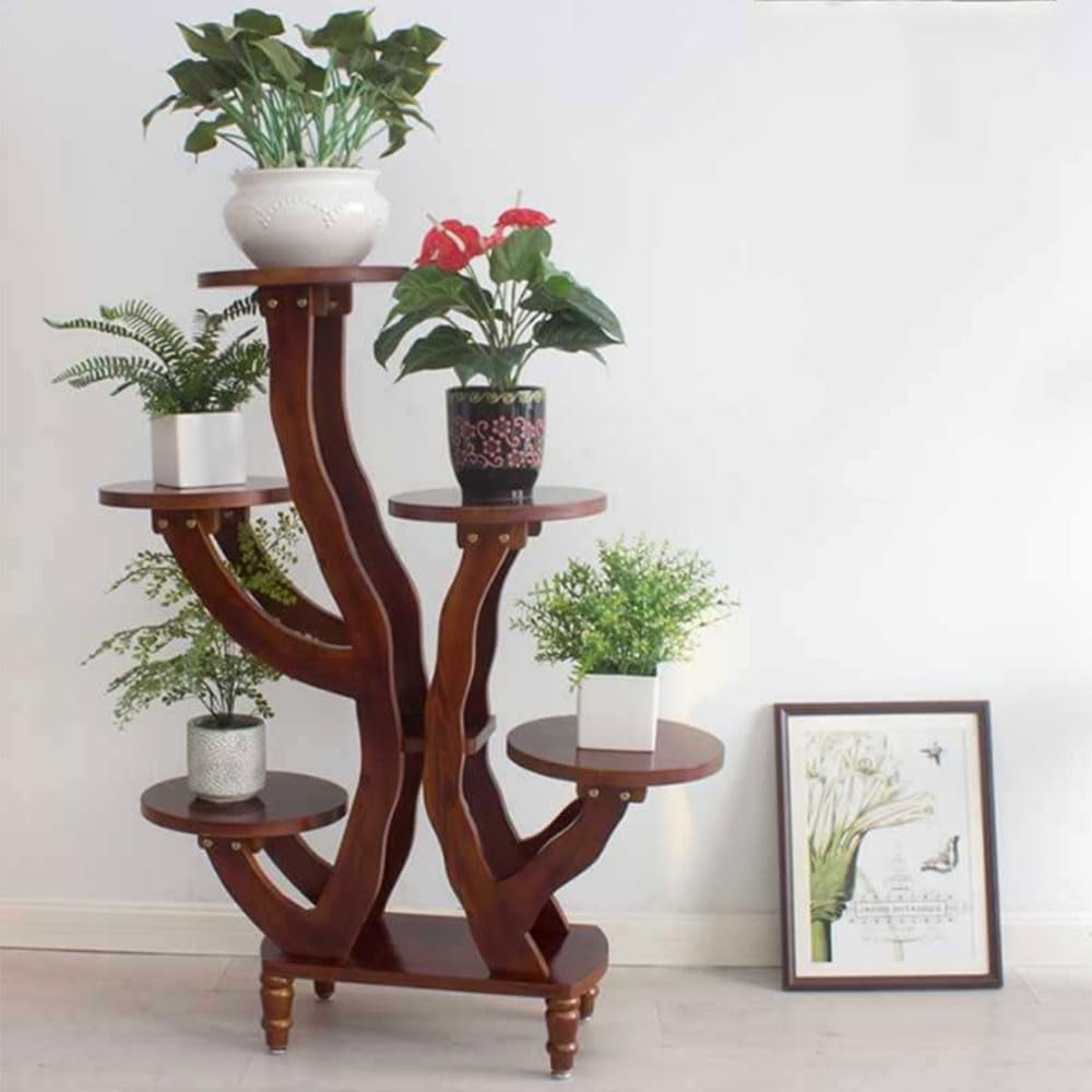 5 Tier Wooden Plant Stand Y2468
