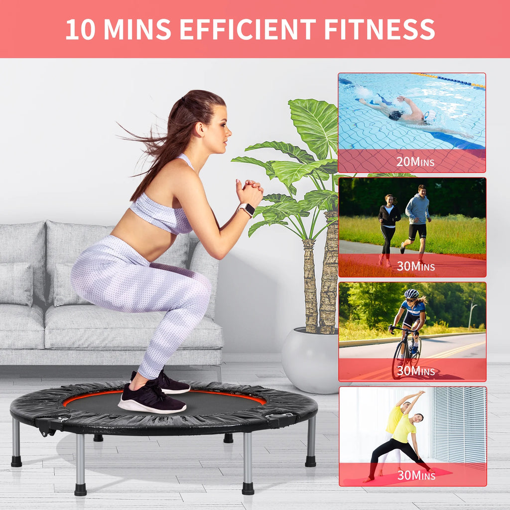 40 Mini Trampoline with Adjustable Foam Handle X387